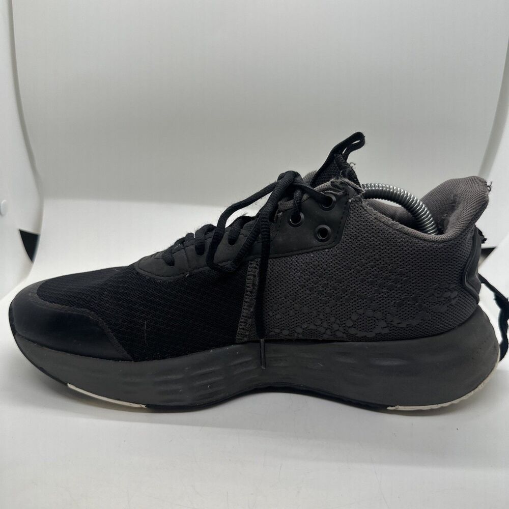 Adidas Own The Game Black White Mens Size 9 - Picture 4 of 14